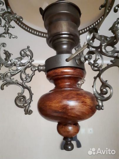 Люстра бронза