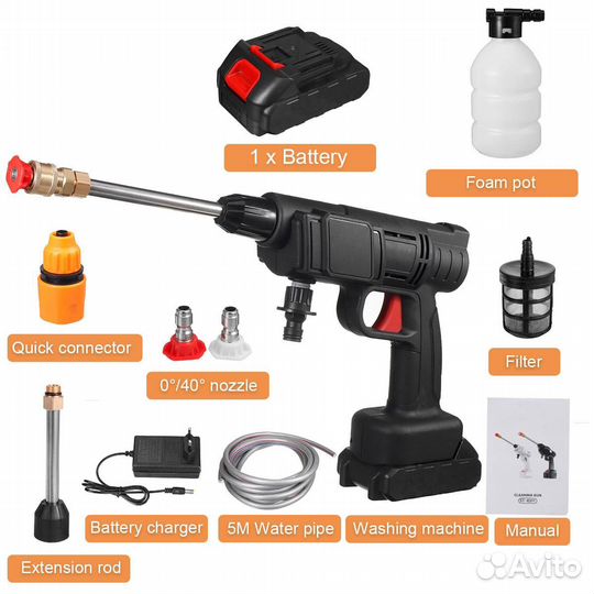 Аккумуляторная мойка