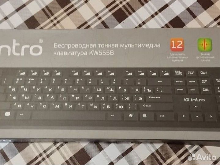 Беспроводная клавиатура и мышь