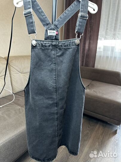 Джинсовый сарафан