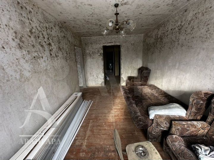 3-к. квартира, 50,4 м², 1/2 эт.