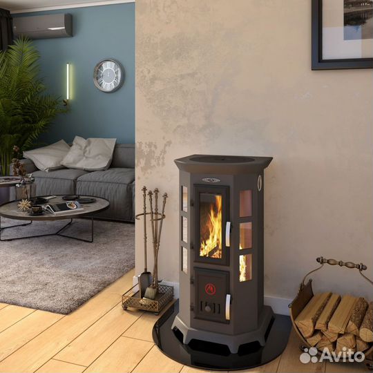 Статика Секста Печь-Камин