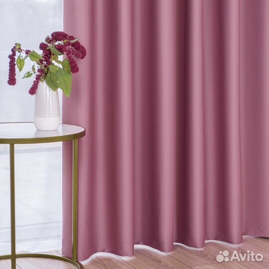 Блэкаут шторы Марсель Французский розовый