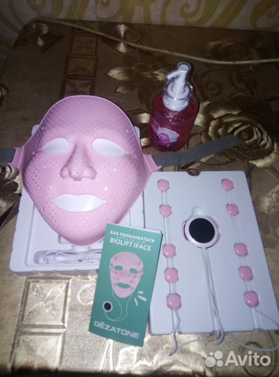 Маска миостимулятор для лица Gezatone