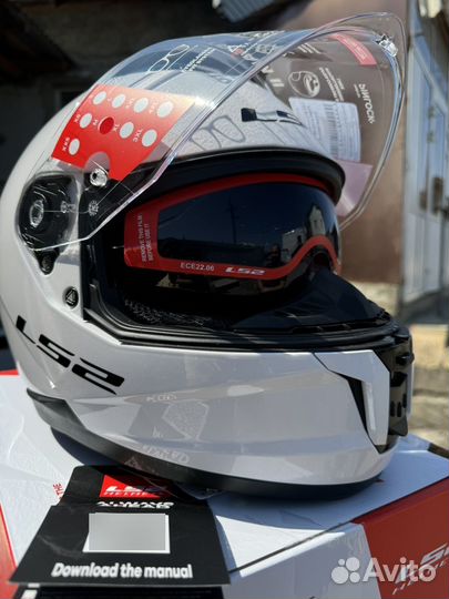 Мотошлем ls2 ff 808 stream Новый