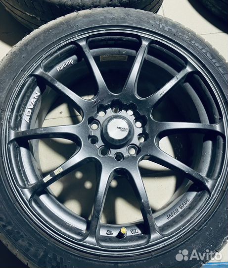Литые диски r17 бу Advan racing