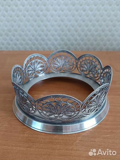 Конфетница мельхиор СССР