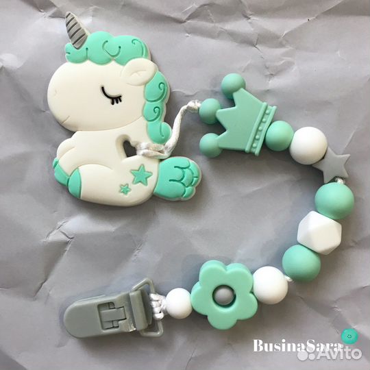 Именной держатель с грызунком