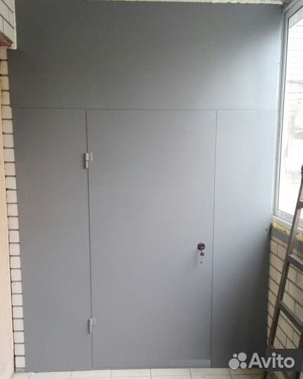 Дверь металлическая/Кладовка в подъезде