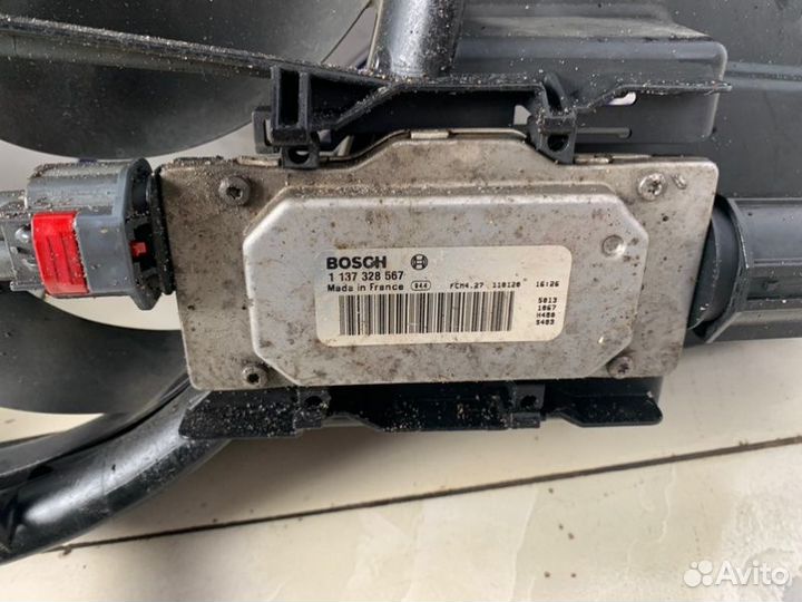 Диффузор с вентилятором Ford Focus 3 CB8 1.6