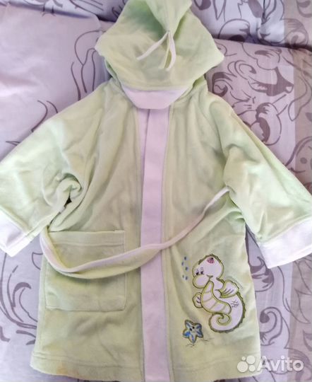 Халаты банные детские