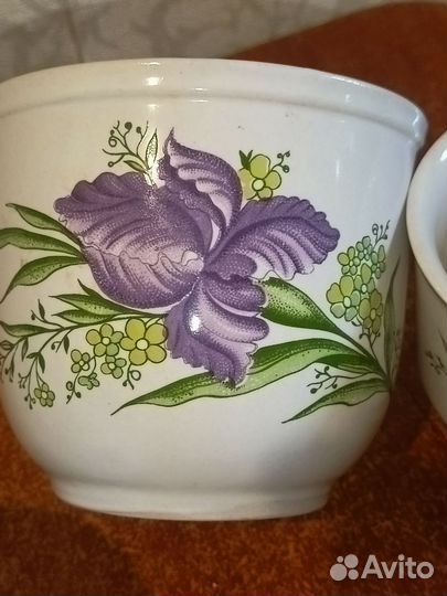 Керамические горшки для запекания СССР Богданович