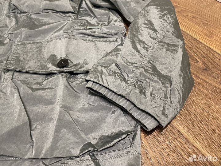 Ветровка Stone Island серо-голубая L-XL