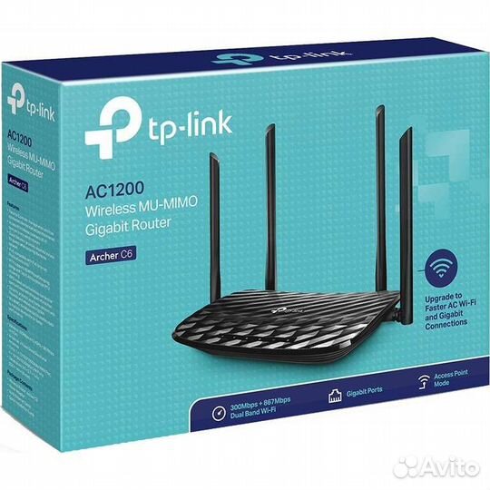 Wi-Fi роутер TP-Link Archer C6