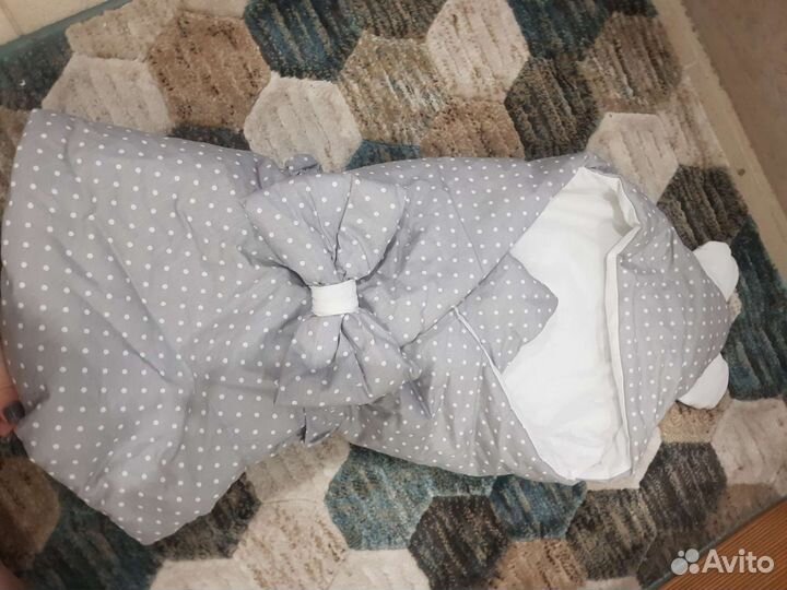 Конверт + одеяло на выписку