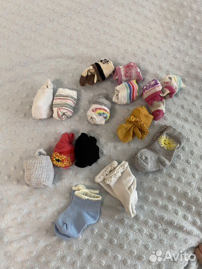 Носочки для новорожденного