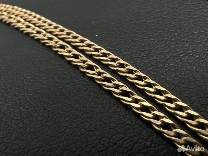 Золотая цепь 585 пробы массой 3.7 грамма (58см)