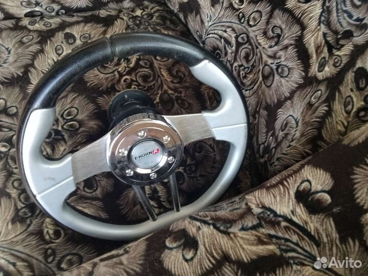 Спортивный руль на ваз