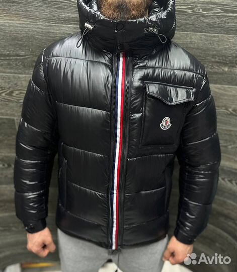 Пуховик зимний Moncler мужской Premium