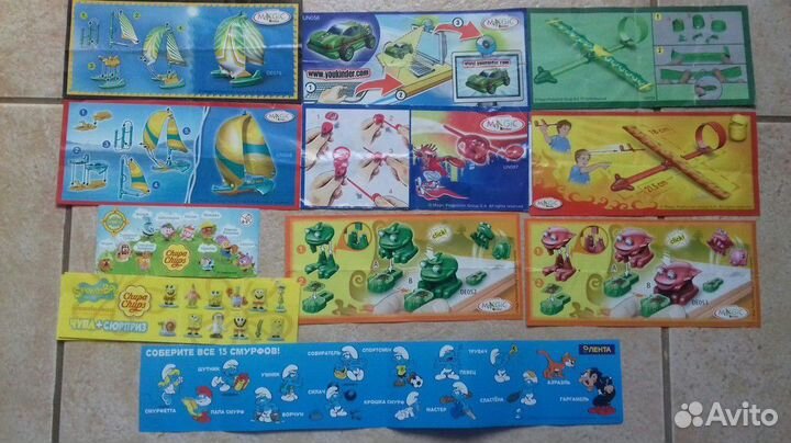 Вкладыши, коробочки Ландрин фереро киндер сюрприз