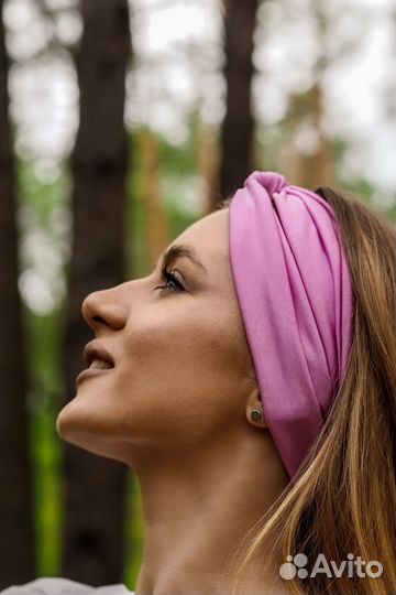 Повязка на голову под купальник и для прогулок