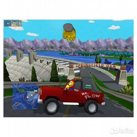 The Simpsons Road Rage, б/у (Xbox)