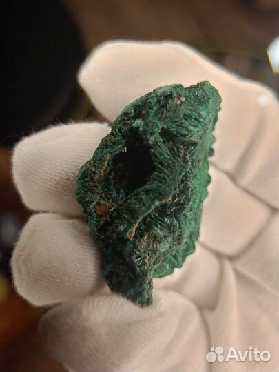 Плисовый малахит