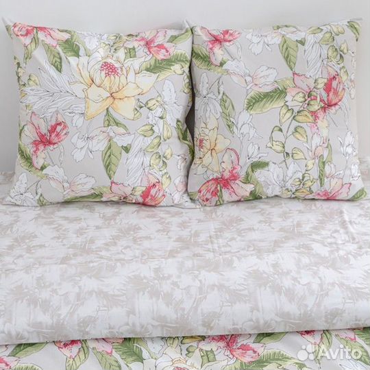 Постельное бельё 1,5сп Лилия, размер 146х217, 150х