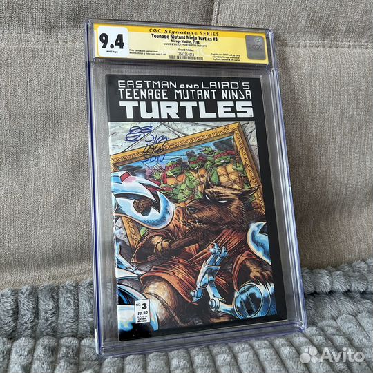 CGC Teenage Mutant Ninja Turtles #3 Джим Лоусон