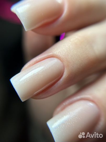 Маникюр наращивание ногтей