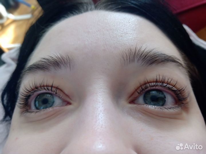 Ламинирование ресниц / ламинирование бровей