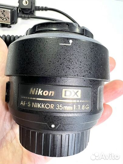 Фотообъектив Nikon AF-S DX Nikkor 35mm f/1.8G