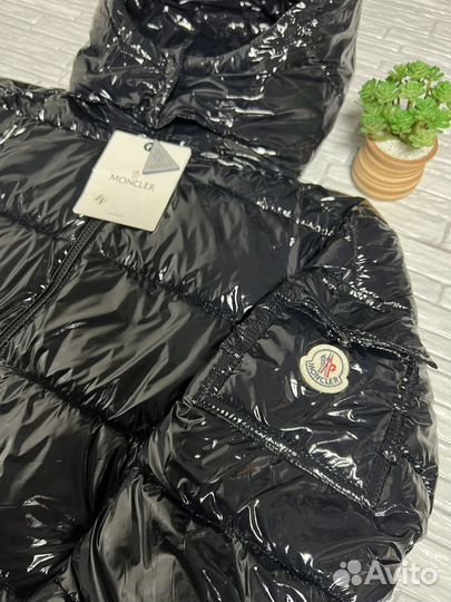 Пуховик moncler maya глянцевый (унисекс)