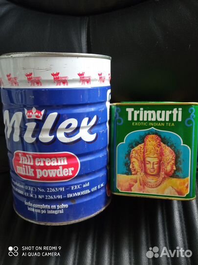 Жестяные банки СССР и не только