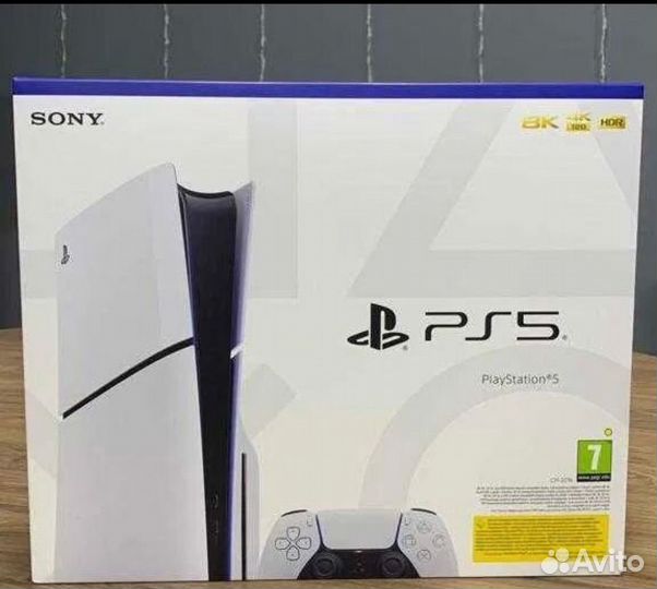 Новая Sony playstation 5 slim bluray