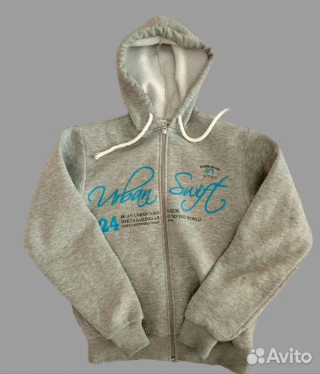 Кропнутое зип худи number nine type LGB