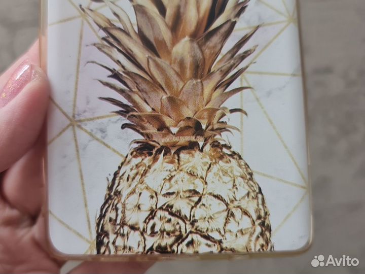 Samsung galaxy note 9 чехол с ананасом