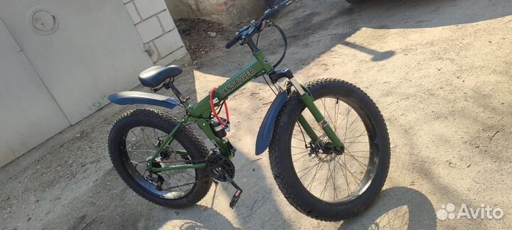 Велосипед горный, с большими колёсами