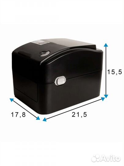 Термопринтер Xprinter-420B Black (Русская версия)