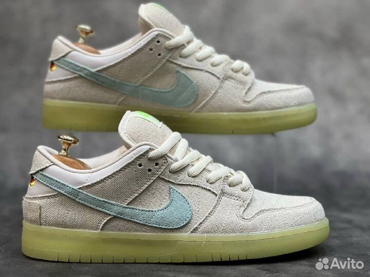 Nike SB Dunk air low 1 светящиеся разм. 41