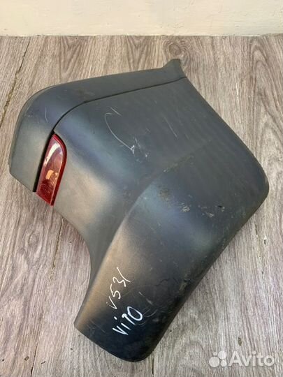 Накладка на бампер задняя правая Mercedes Vito