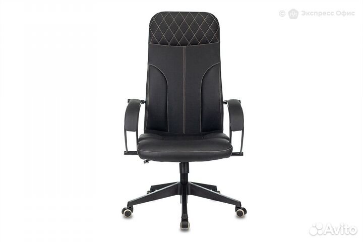 Кресло для руководителя Бюрократ CH-608/ECO/black