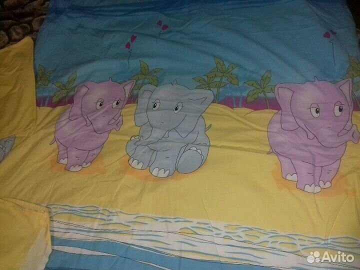4 комплекта детского постельного белья