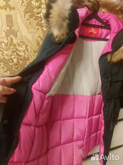 Куртка зимняя для девочки 146