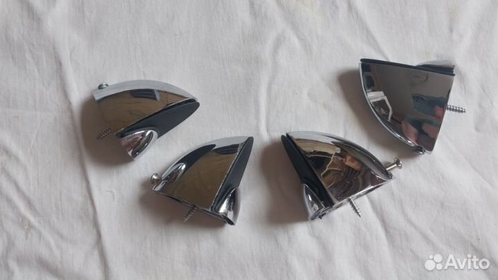 Держатель-краб нержавейка для полки