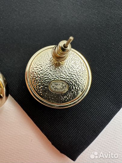 Серьги chanel