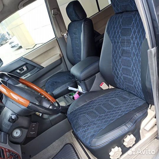 Чехлы Mitsubishi Montero 3 (комбо)