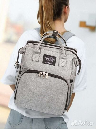 Сумка рюкзак люлька для мамы и ребенка