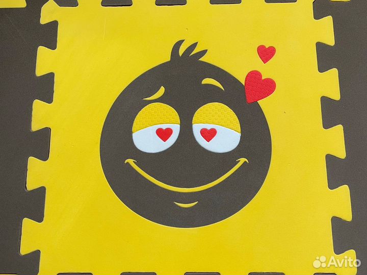 Детский коврик пазл мягкий