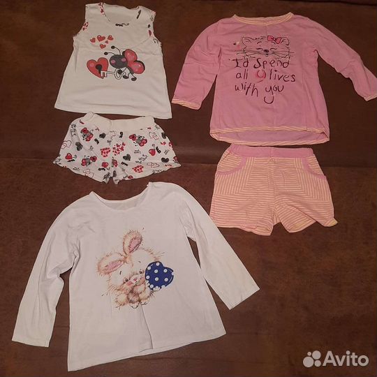 Детская одежда пакетом для девочек